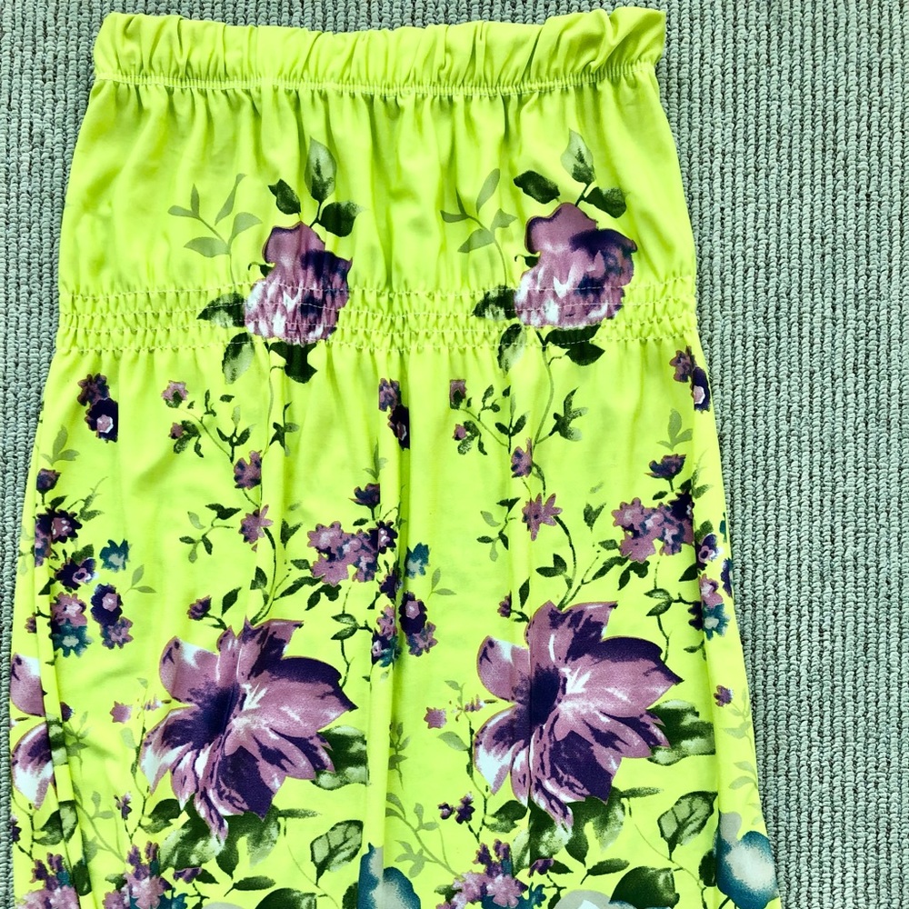 Summer strapless dress. Like new. Size S